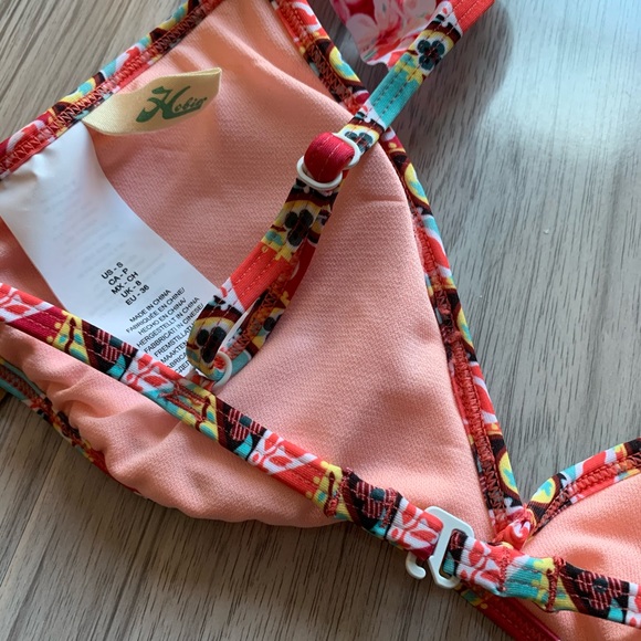 NWT Hobie Petal Pusher Triangle Bra Bikini Top - Picture 5 of 5
